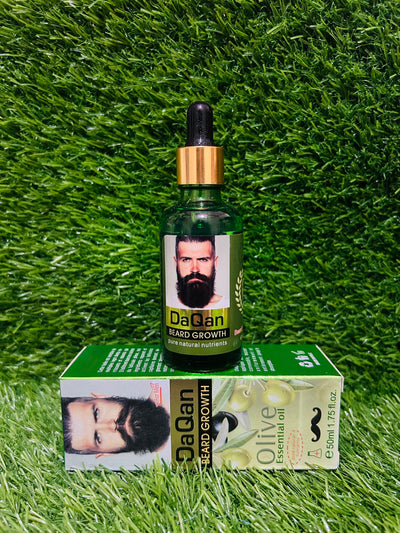 Beard Growth Olive Essential Oil - 50ml