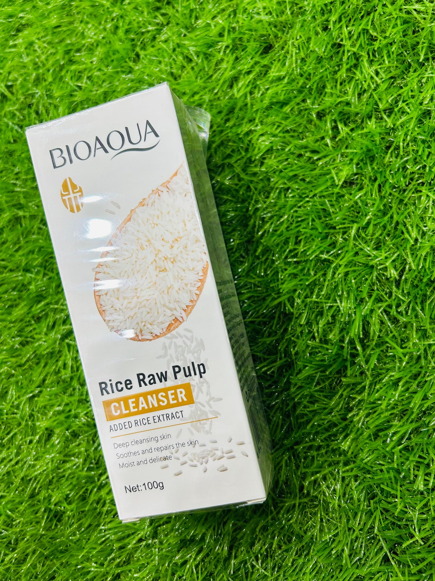 Bioaqua Rice Raw Pulp Skin Whitening Product – Facial Cleanser